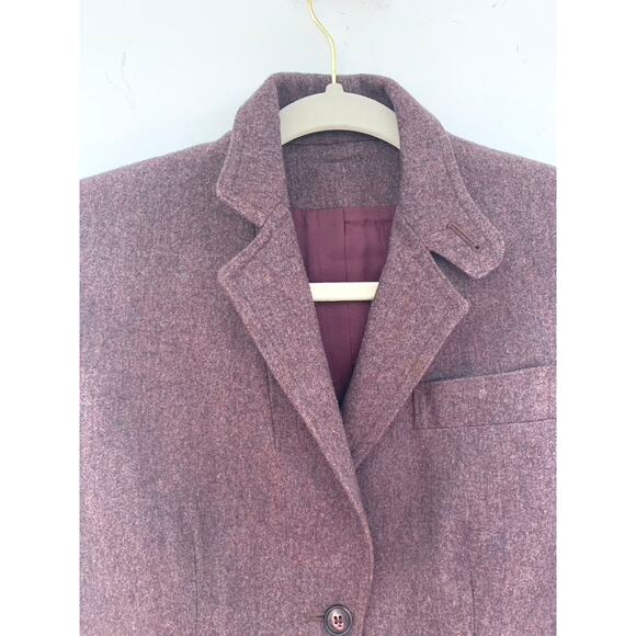 Vintage Pure Wool Blazer Womens Size 6 Academia Feminine Tailored Fall Classic - Picture 3 of 8